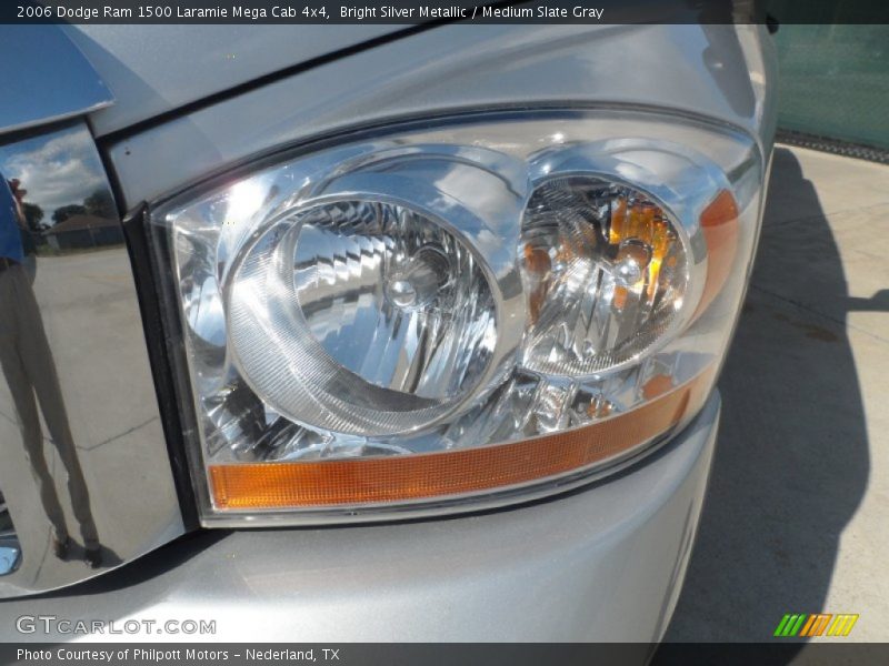 Bright Silver Metallic / Medium Slate Gray 2006 Dodge Ram 1500 Laramie Mega Cab 4x4