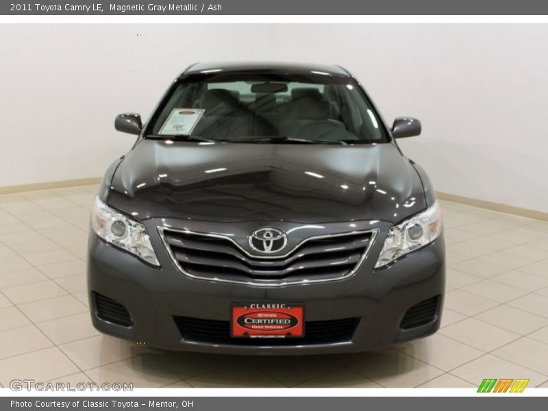 Magnetic Gray Metallic / Ash 2011 Toyota Camry LE