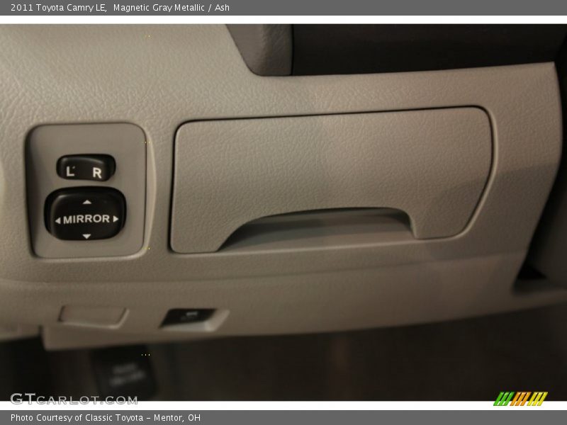 Magnetic Gray Metallic / Ash 2011 Toyota Camry LE