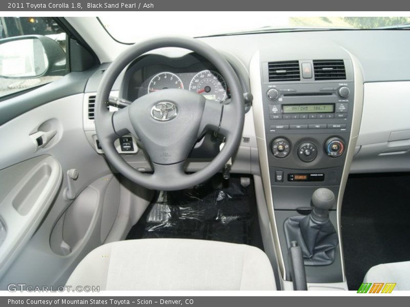 Black Sand Pearl / Ash 2011 Toyota Corolla 1.8