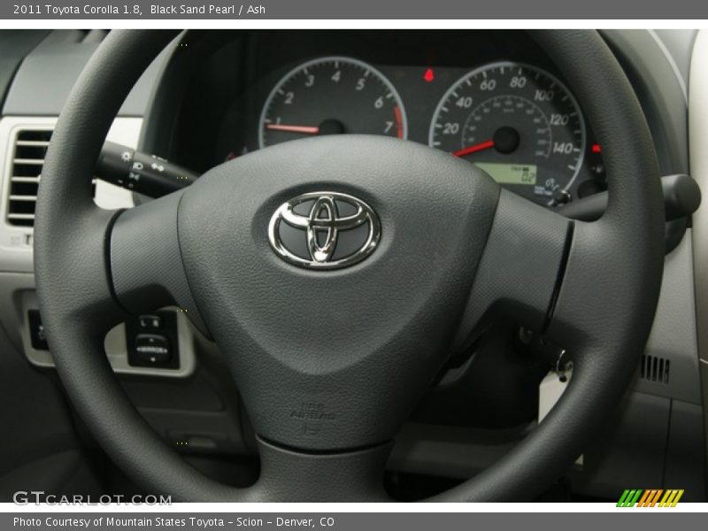 Black Sand Pearl / Ash 2011 Toyota Corolla 1.8
