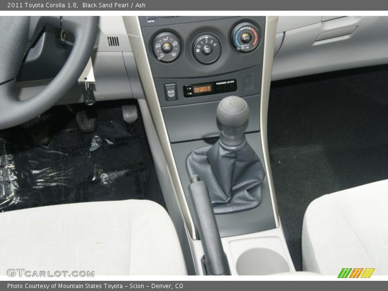 Black Sand Pearl / Ash 2011 Toyota Corolla 1.8