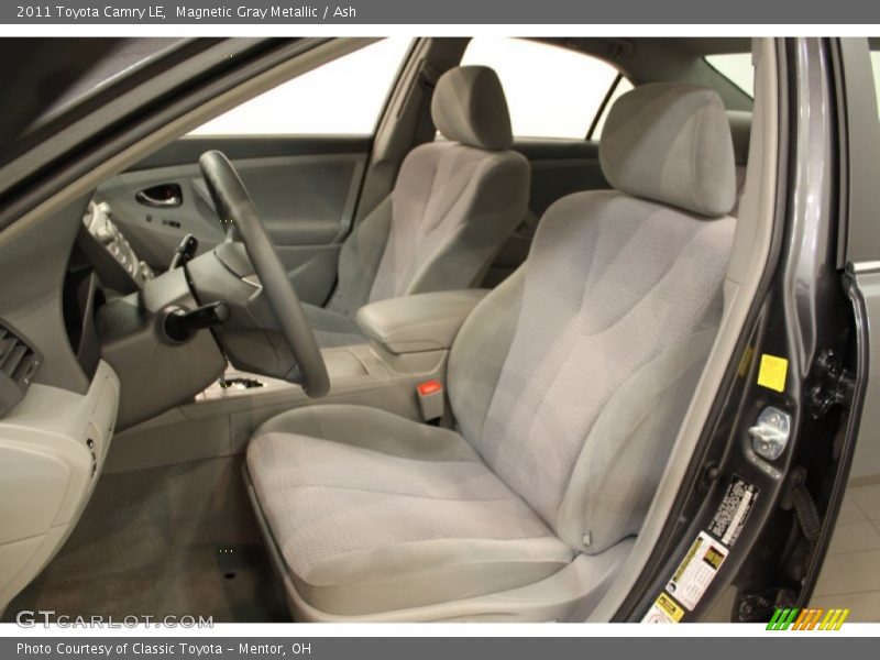 Magnetic Gray Metallic / Ash 2011 Toyota Camry LE