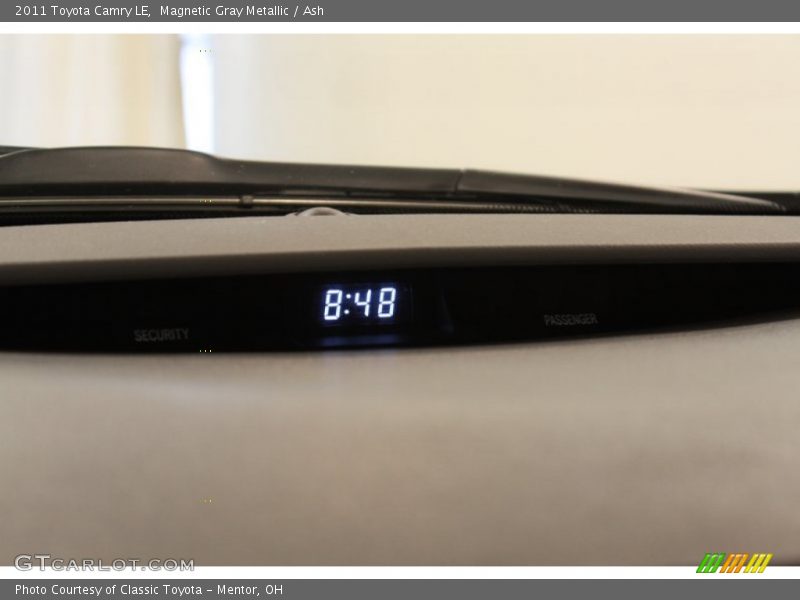 Magnetic Gray Metallic / Ash 2011 Toyota Camry LE