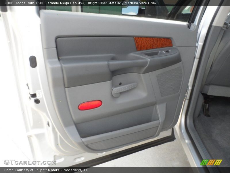 Bright Silver Metallic / Medium Slate Gray 2006 Dodge Ram 1500 Laramie Mega Cab 4x4