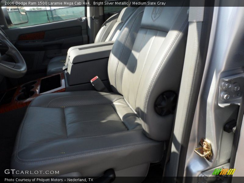 Bright Silver Metallic / Medium Slate Gray 2006 Dodge Ram 1500 Laramie Mega Cab 4x4