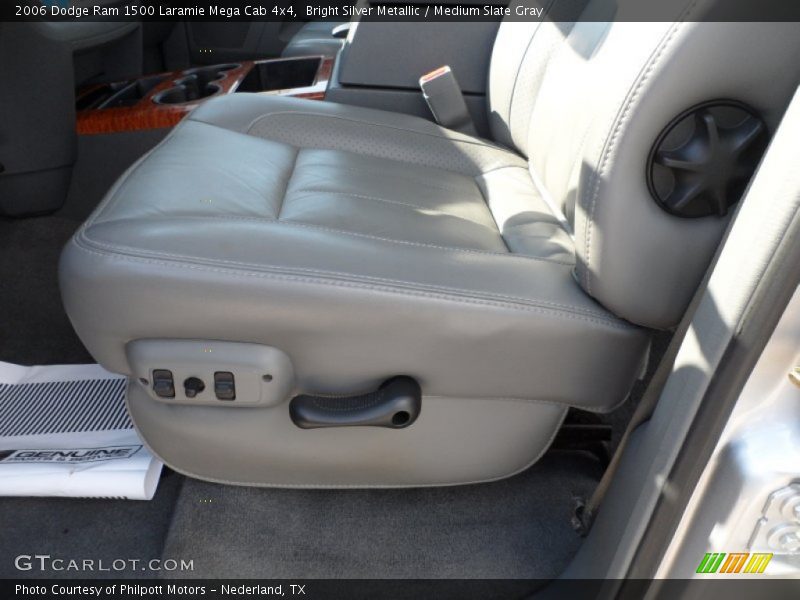 Bright Silver Metallic / Medium Slate Gray 2006 Dodge Ram 1500 Laramie Mega Cab 4x4
