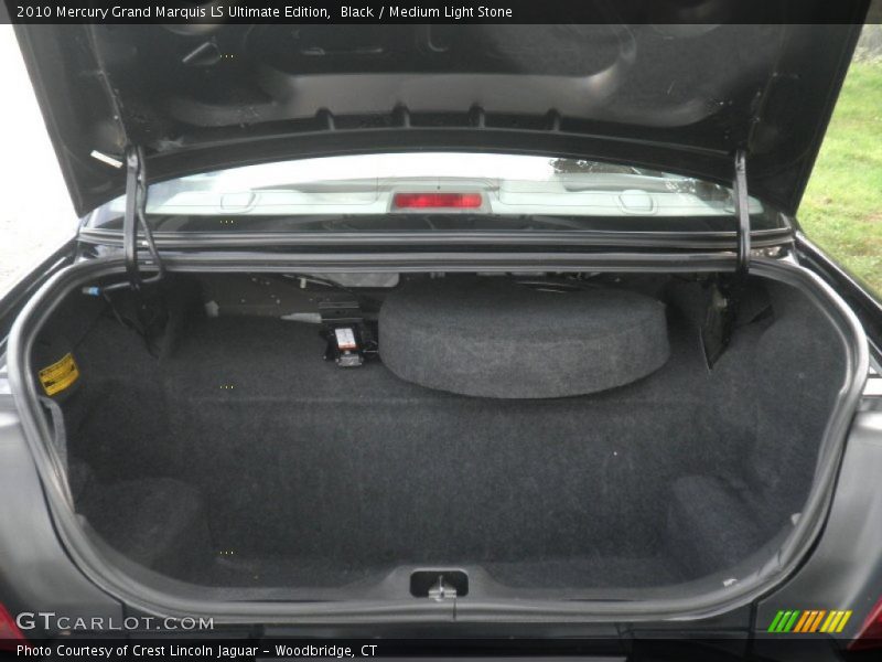 Black / Medium Light Stone 2010 Mercury Grand Marquis LS Ultimate Edition