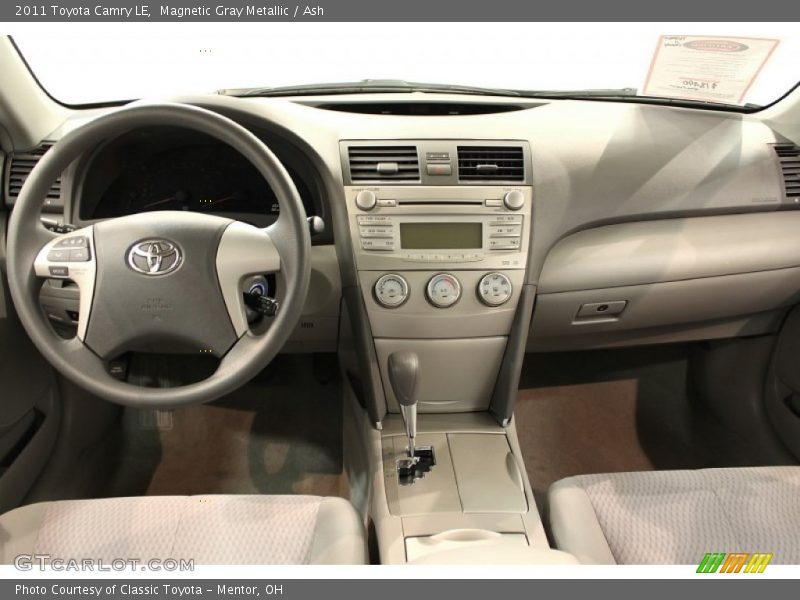 Magnetic Gray Metallic / Ash 2011 Toyota Camry LE