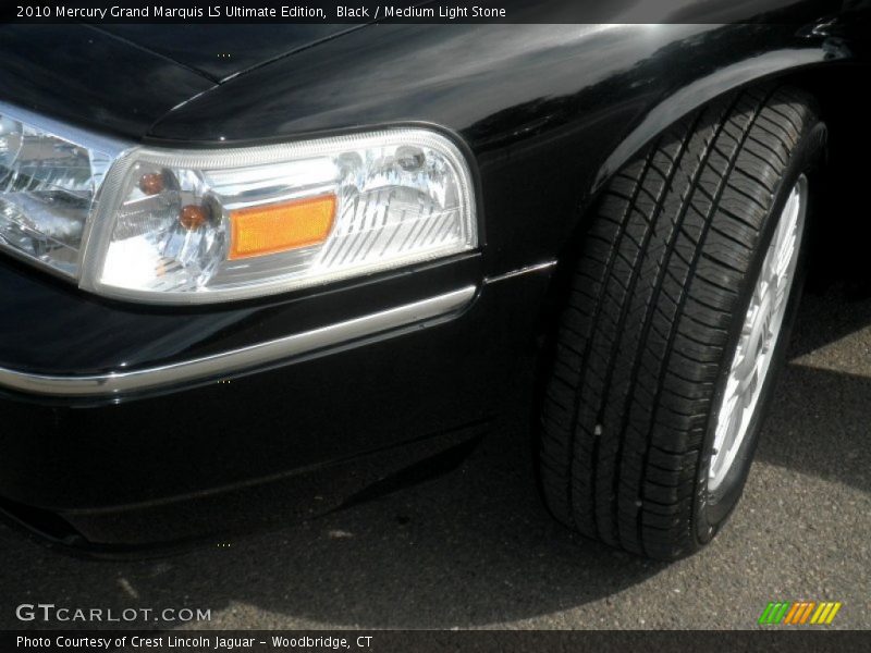 Black / Medium Light Stone 2010 Mercury Grand Marquis LS Ultimate Edition