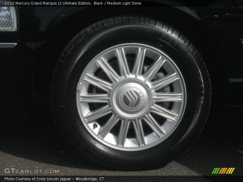 Black / Medium Light Stone 2010 Mercury Grand Marquis LS Ultimate Edition