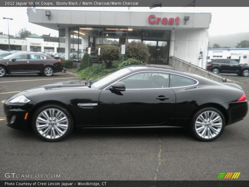 Ebony Black / Warm Charcoal/Warm Charcoal 2012 Jaguar XK XK Coupe