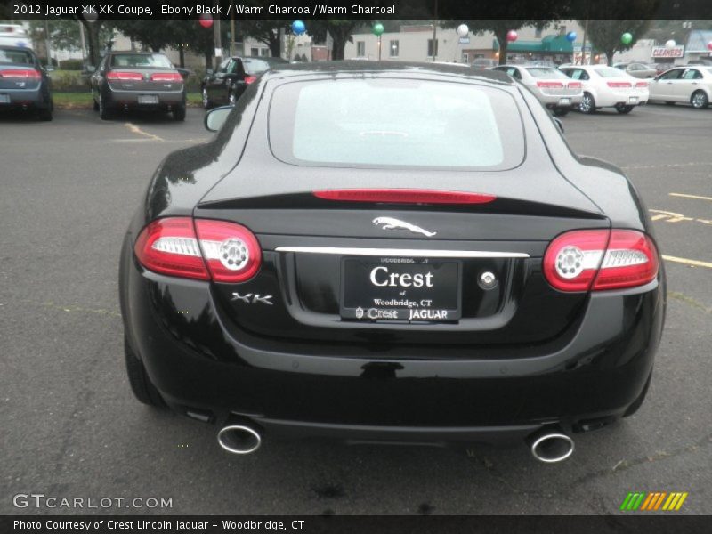 Ebony Black / Warm Charcoal/Warm Charcoal 2012 Jaguar XK XK Coupe