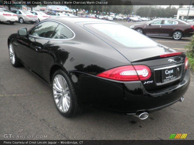 Ebony Black / Warm Charcoal/Warm Charcoal 2012 Jaguar XK XK Coupe