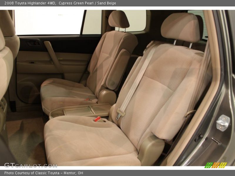 Cypress Green Pearl / Sand Beige 2008 Toyota Highlander 4WD