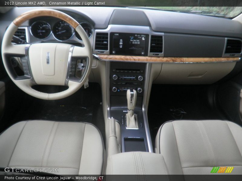 Dashboard of 2012 MKZ AWD