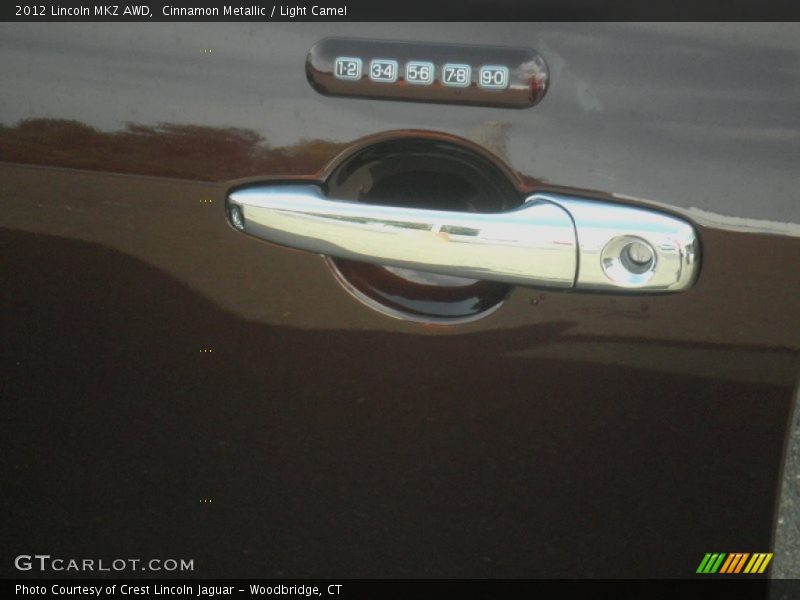 Cinnamon Metallic / Light Camel 2012 Lincoln MKZ AWD
