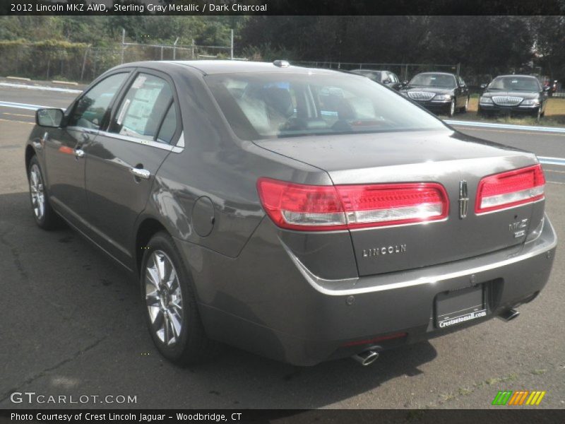 Sterling Gray Metallic / Dark Charcoal 2012 Lincoln MKZ AWD