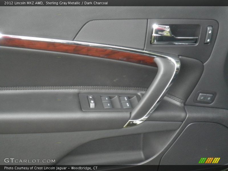 Sterling Gray Metallic / Dark Charcoal 2012 Lincoln MKZ AWD