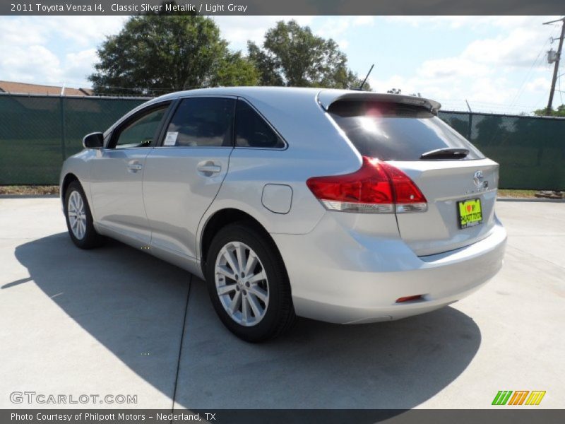 Classic Silver Metallic / Light Gray 2011 Toyota Venza I4