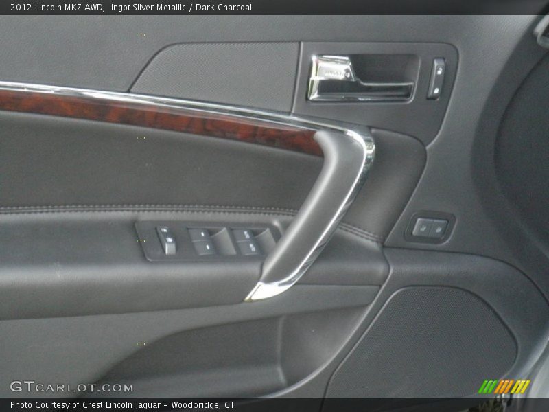 Ingot Silver Metallic / Dark Charcoal 2012 Lincoln MKZ AWD