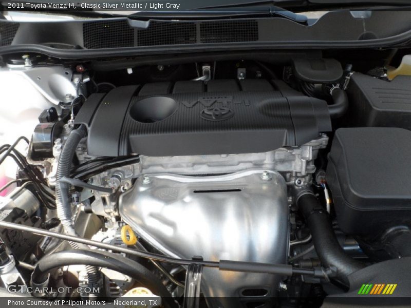Classic Silver Metallic / Light Gray 2011 Toyota Venza I4