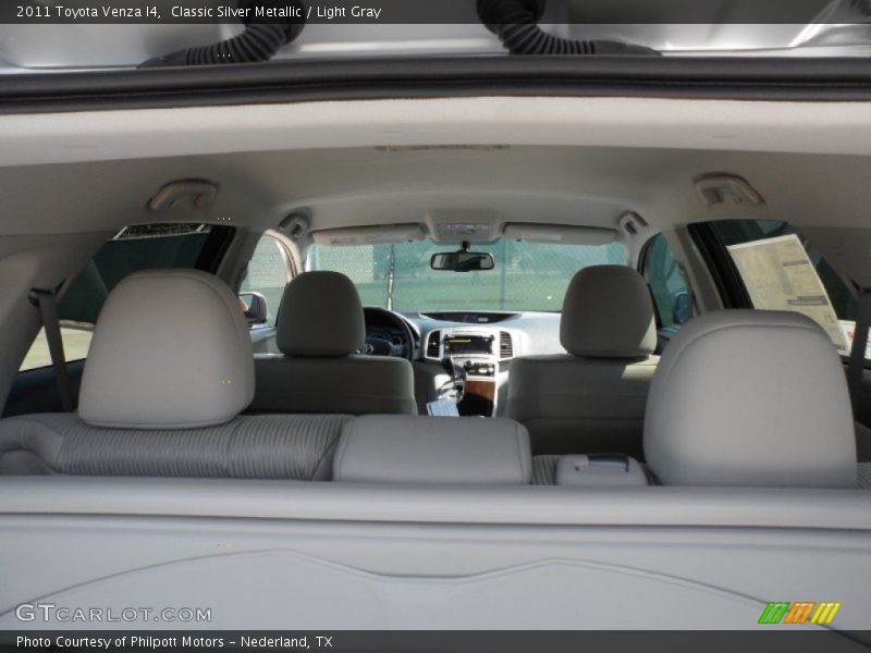 Classic Silver Metallic / Light Gray 2011 Toyota Venza I4