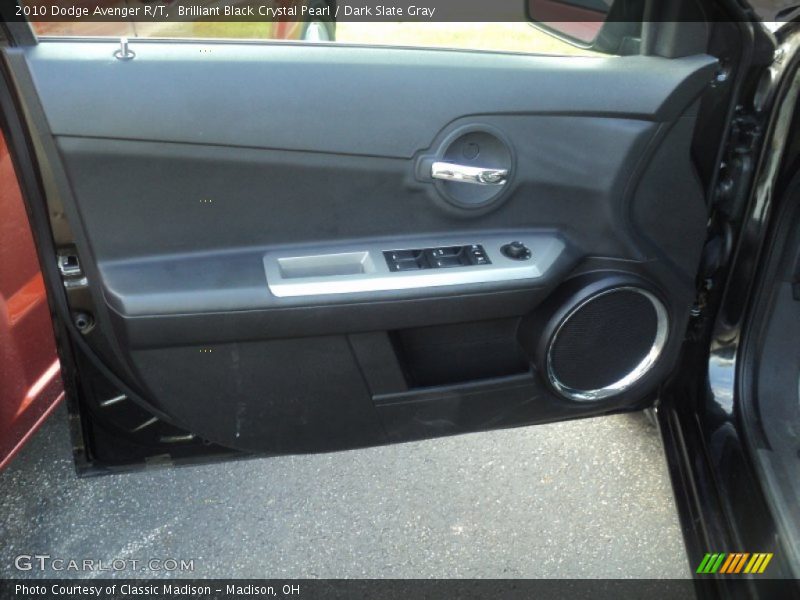 Brilliant Black Crystal Pearl / Dark Slate Gray 2010 Dodge Avenger R/T