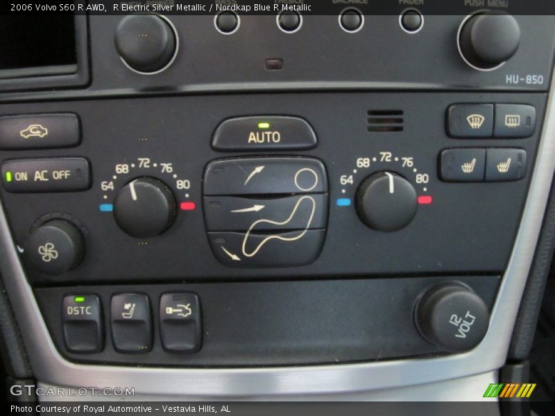 Controls of 2006 S60 R AWD