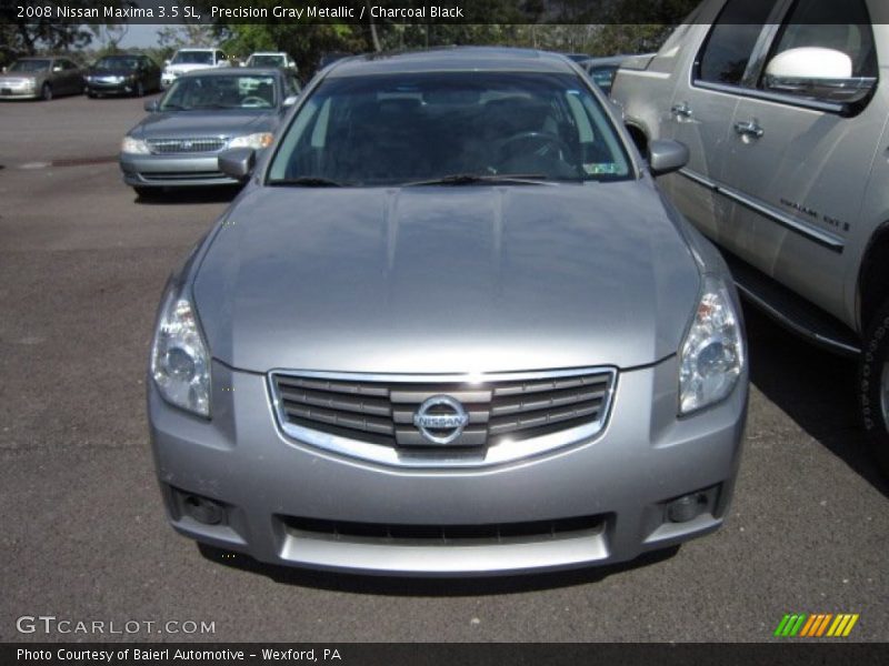 Precision Gray Metallic / Charcoal Black 2008 Nissan Maxima 3.5 SL