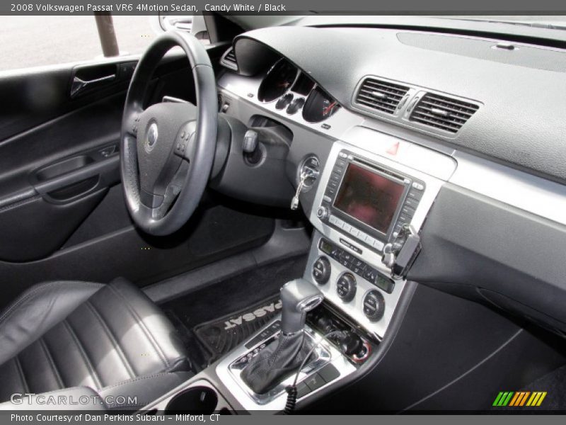  2008 Passat VR6 4Motion Sedan Black Interior
