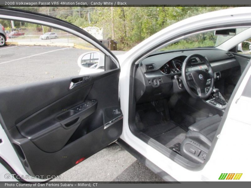  2008 Passat VR6 4Motion Sedan Black Interior