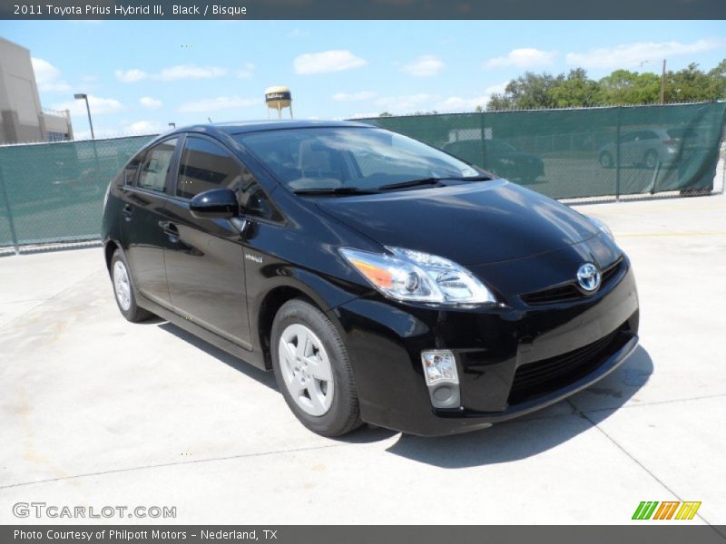 Black / Bisque 2011 Toyota Prius Hybrid III