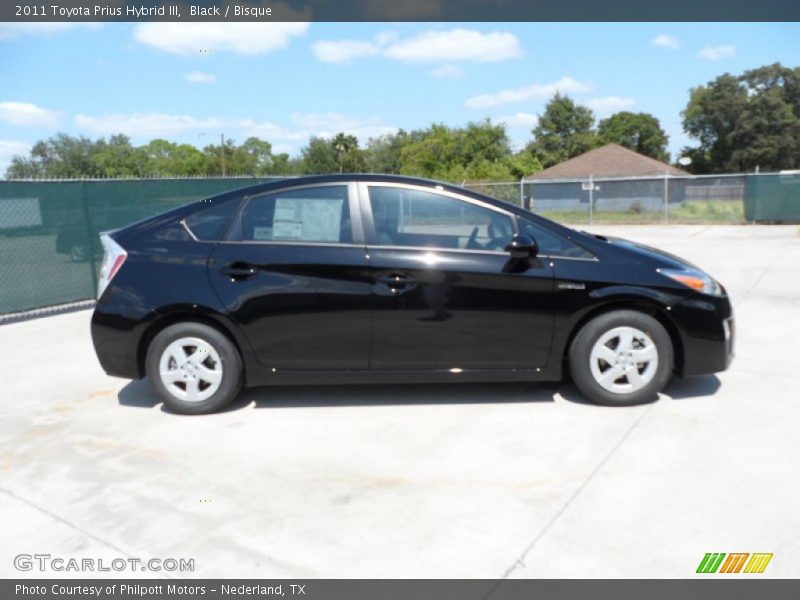 Black / Bisque 2011 Toyota Prius Hybrid III