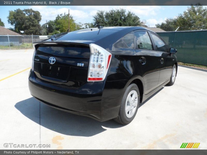 Black / Bisque 2011 Toyota Prius Hybrid III