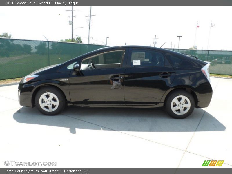 Black / Bisque 2011 Toyota Prius Hybrid III