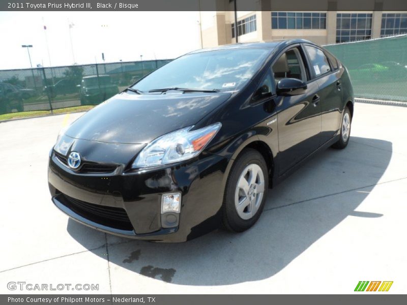 Black / Bisque 2011 Toyota Prius Hybrid III