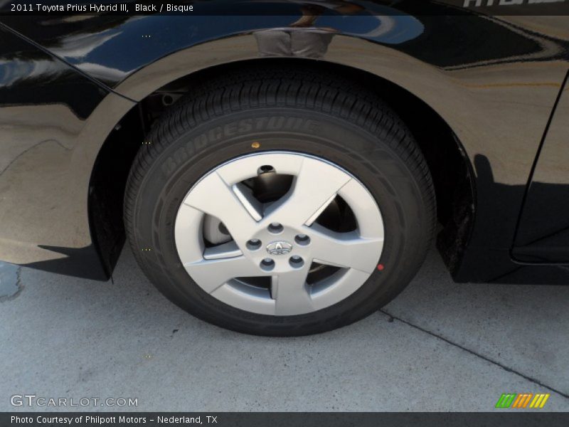 Black / Bisque 2011 Toyota Prius Hybrid III