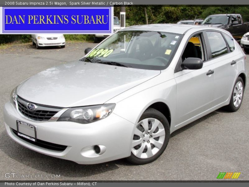 Spark Silver Metallic / Carbon Black 2008 Subaru Impreza 2.5i Wagon