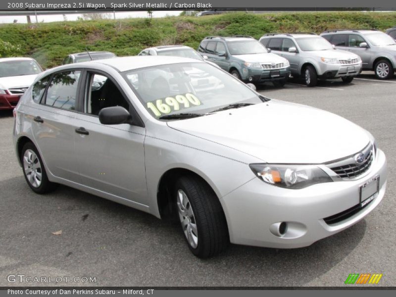 Spark Silver Metallic / Carbon Black 2008 Subaru Impreza 2.5i Wagon