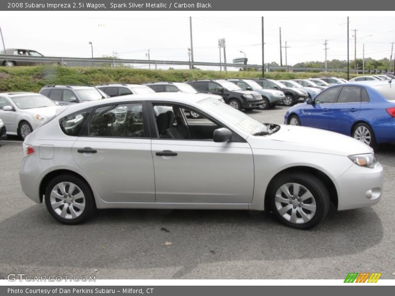 Spark Silver Metallic / Carbon Black 2008 Subaru Impreza 2.5i Wagon
