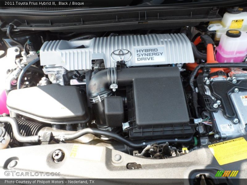 Black / Bisque 2011 Toyota Prius Hybrid III