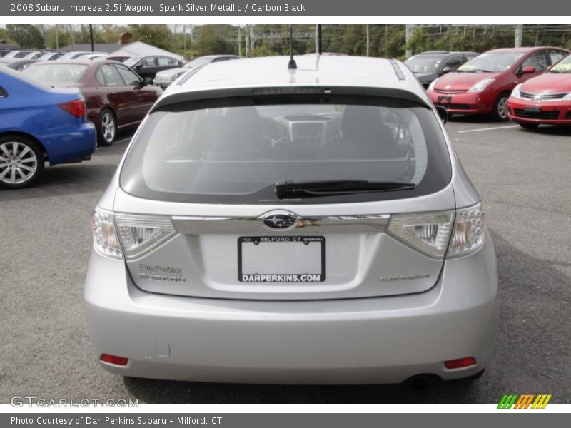 Spark Silver Metallic / Carbon Black 2008 Subaru Impreza 2.5i Wagon