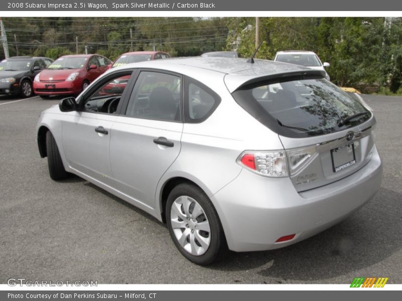 Spark Silver Metallic / Carbon Black 2008 Subaru Impreza 2.5i Wagon