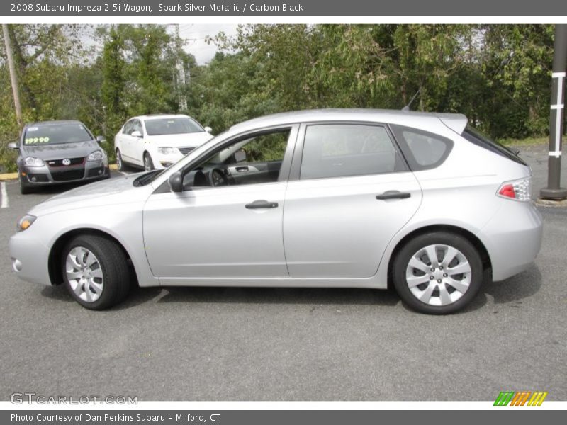 Spark Silver Metallic / Carbon Black 2008 Subaru Impreza 2.5i Wagon