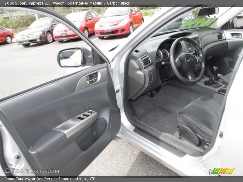 Spark Silver Metallic / Carbon Black 2008 Subaru Impreza 2.5i Wagon