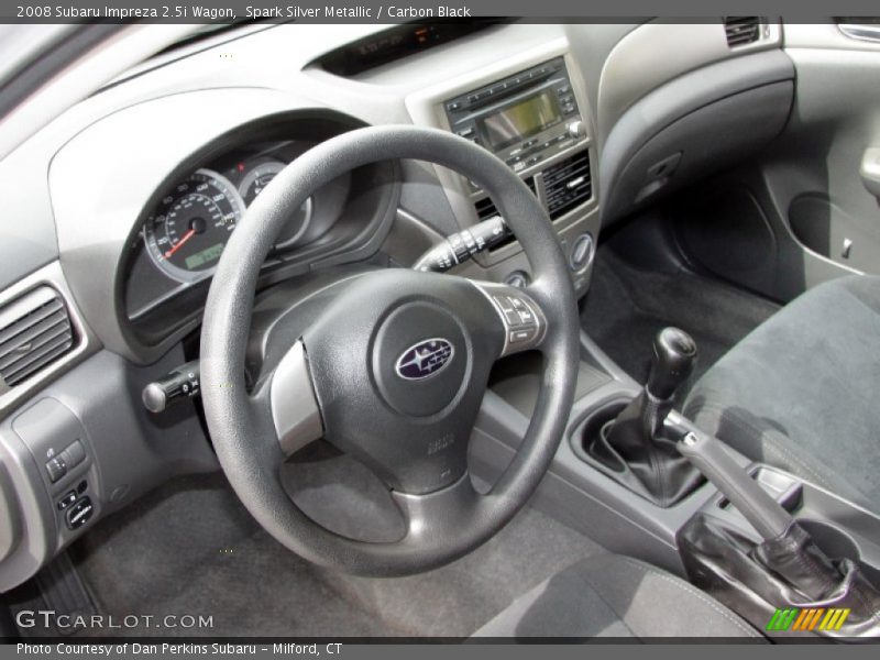 Spark Silver Metallic / Carbon Black 2008 Subaru Impreza 2.5i Wagon