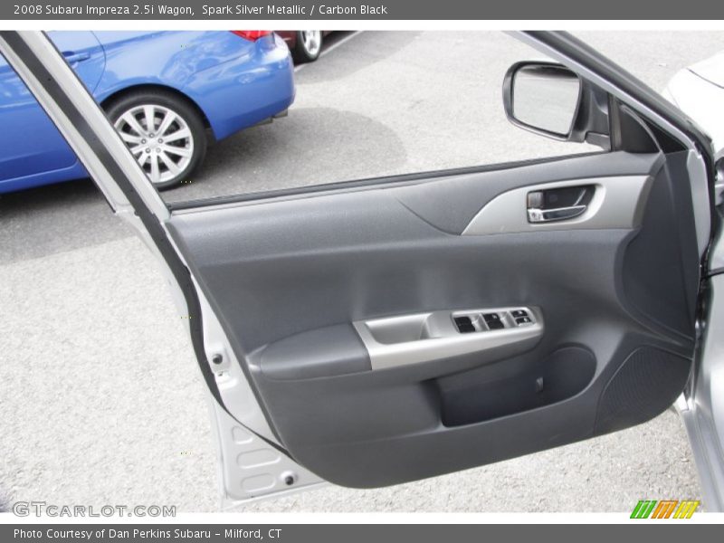 Spark Silver Metallic / Carbon Black 2008 Subaru Impreza 2.5i Wagon