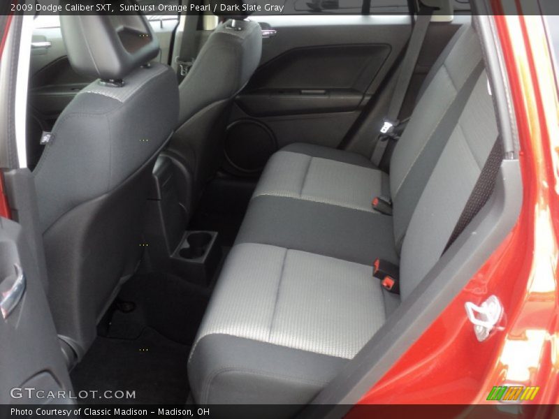 Sunburst Orange Pearl / Dark Slate Gray 2009 Dodge Caliber SXT