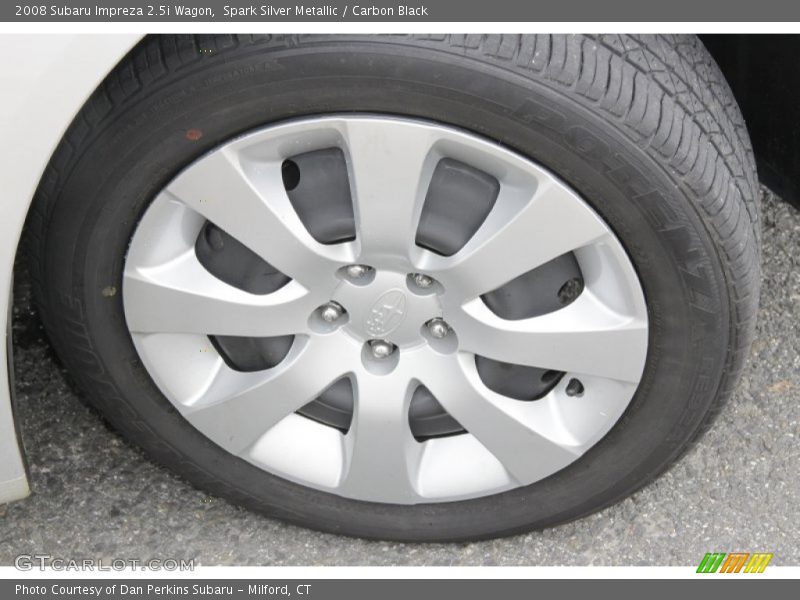Spark Silver Metallic / Carbon Black 2008 Subaru Impreza 2.5i Wagon